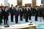 Presiden Prabowo Subianto melantik sejumlah pejabat baru pada Kamis (1/10).