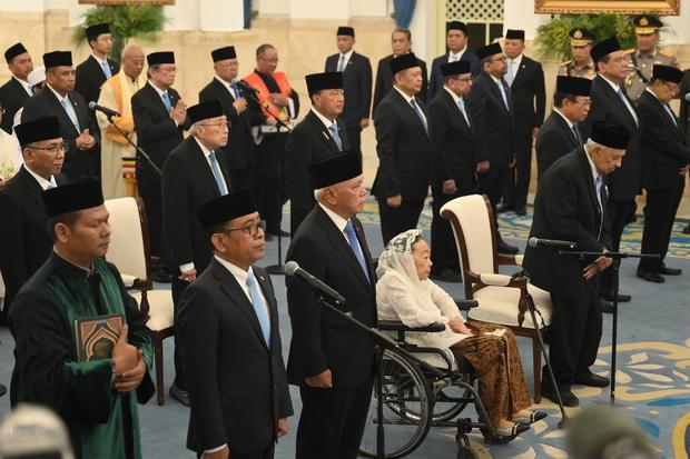 Presiden lantik Wantimpres di Istana Negara