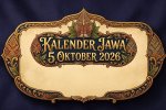 Kalender Jawa 5 Oktober 2026