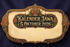 Kalender Jawa 5 Oktober 2026