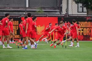 Latihan resmi Timnas Indonesia jelang final FIFA ASEAN Cup 2026