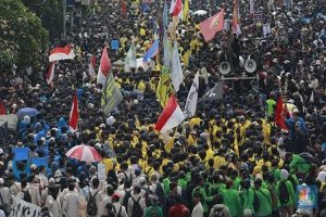 Demo Mahasiswa Hari ini di DPR