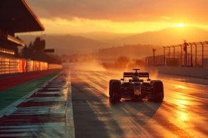 Ilustrasi balap F1