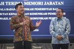 Sertijab Kepala Badan Komunikasi Pemerintah