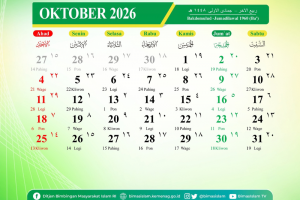 Kalender Jawa Oktober 2026