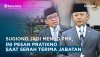 Sugiono Jadi Menko PMK, Ini Pesan Pratikno Saat Serah Terima Jabatan