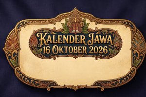 Kalender Jawa 16 Oktober 2026