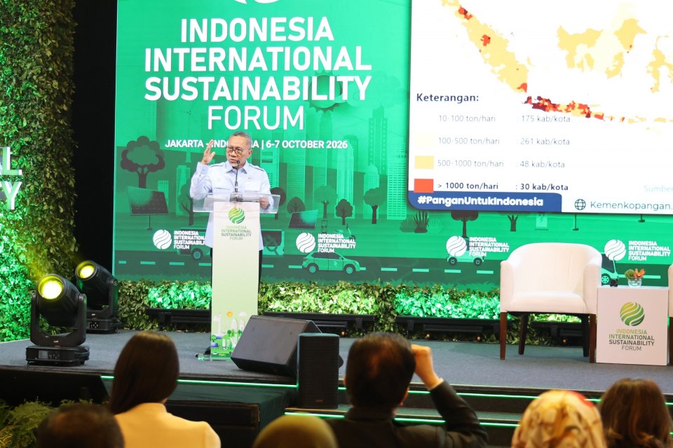Menko Pangan Zulkifli Hasan dalam IISF 2026