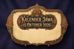 kalender Jawa 15 Oktober 2026