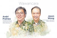 Andri Pratiwa and Jason Wong