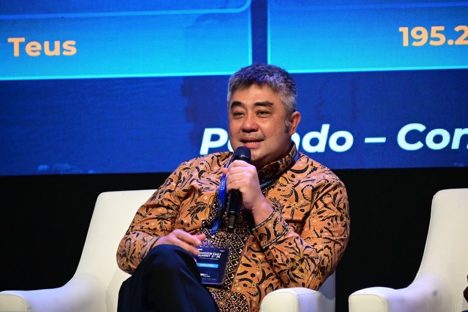 Direktur Utama Pelindo, Achmad Muchtasyar 