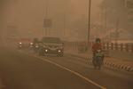 Kabut asap dampak karhutla masih menyelimuti Palangka Raya