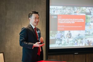 Group Head of Consumer Banking and Wealth Management DBS Bank Shee Tse Koon dalam acara AFFC Regional Media Roundtables pada Minggu (11/10/2026)
