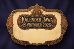 Kalender Jawa 24 Oktober 2026