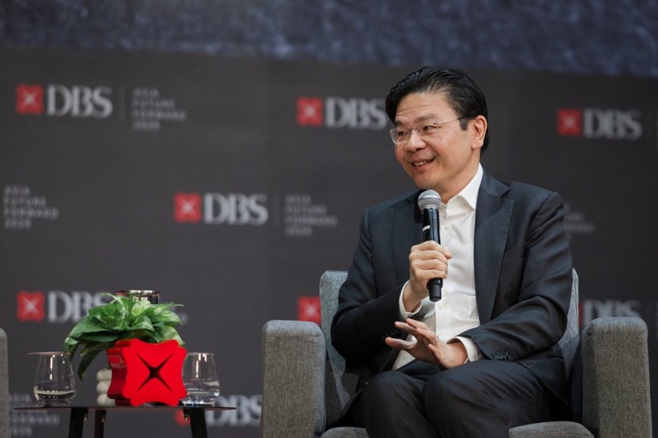 Perdana Menteri Singapura Lawrence Wong, ai,