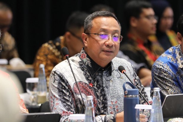 Direktur Utama Telkom Nanang Hendarno.