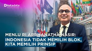 Menlu Arrmanatha Tegaskan Politik Bebas Aktif, Indonesia Tetap Punya Prinsip