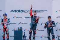 Pada balapan utama MotoGP, Marco Bezzecchi keluar sebagai juara. Sementara itu, Izan Guevara memenangi kelas Moto2 dan Maximo Quiles menjadi pemenang 