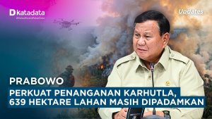 Prabowo Perkuat Penanganan Karhutla, 639 Hektare Lahan Masih Dipadamkan.