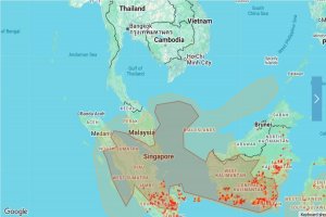 Sebaran Titik Panas 14 Oktober 2026