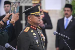Tandyo Budi Revita dilantik menjadi KSAD