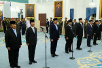 Pelatikan sembilan pejabat negara pada Kamis (15/10)