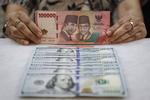 Nilai tukar rupiah melemah