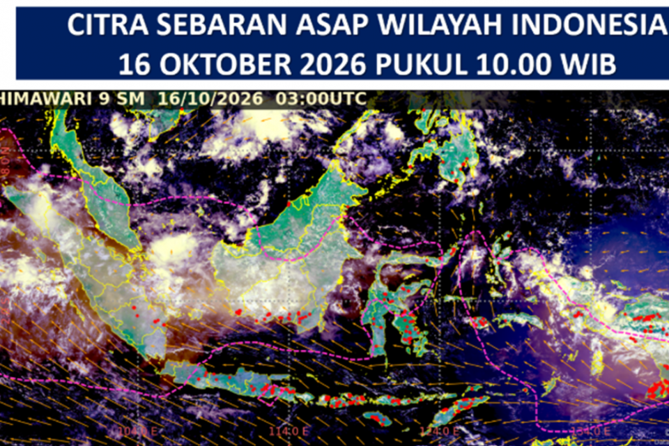 asap karhutla sampai jakarta, bmkg,