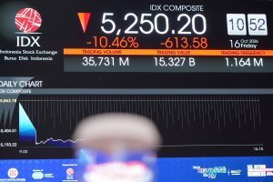 IHSG dibuka melemah 8,01% imbas MSCI berencana untuk menurunkan status pasar saham Indonesia dari pasar berkembang menjadi pasar mandiri