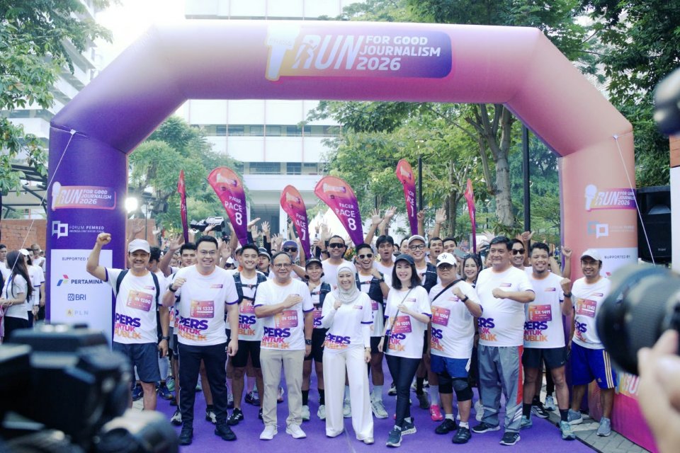 run for journalism, forum pemred, lari