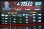 IHSG anjlok 5,05% ke level 4.923 (Foto: Katadata/Fauza Syahputra)