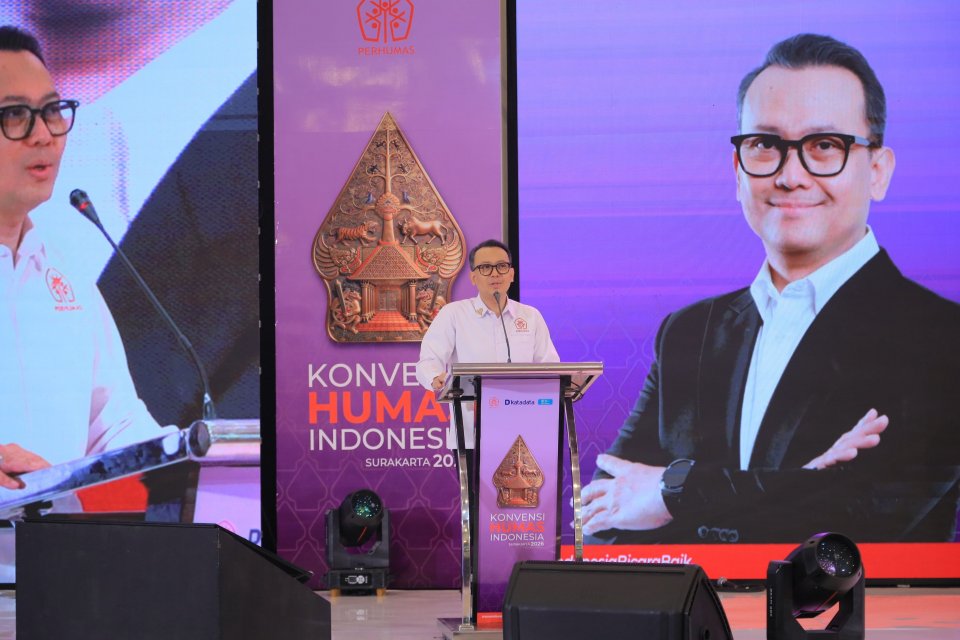 Ketua Umum PERHUMAS Boy Kelana Soebroto dalam PEMUDA 2026