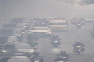 Kualitas udara di Palembang berbahaya