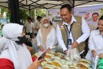 BULOG menggelar Gerakan Pangan Murah (GPM) Nasional di Makassar