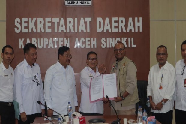 Kerja sama Aceh Singkil dan Kemendagri