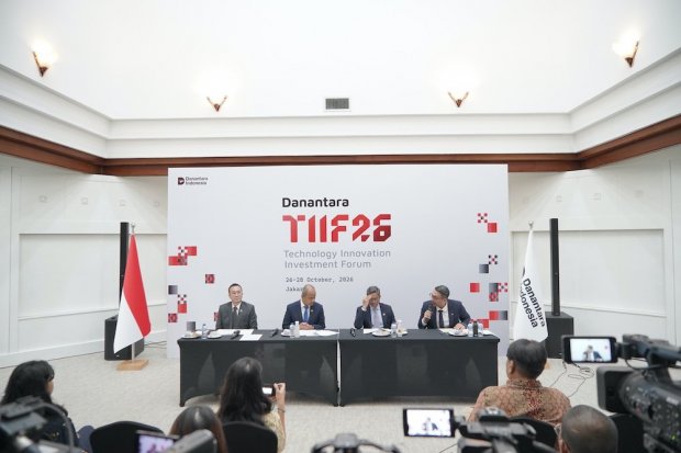Konferensi Pers Danantara Technology Innovation Investment Forum (DTIIF) 2026 yang akan diselenggarakan oleh Danantara Indonesia pada 26–28 Oktober 20