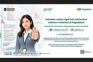 Pegadaian menanggapi banyaknya penipuan berkedok rekrutmen.