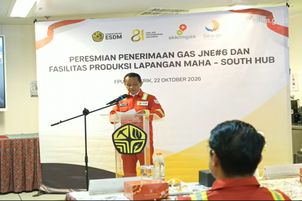 Peresmian Produksi Lapangan Jangkrik-Maha