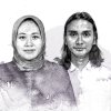Virdika Rizky Utama dan Siti Kholisoh
