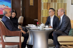 CEO Danantara Rosan Roeslani bertemu dengan Executive Chairman of Jardine Matheson, Ben Keswick