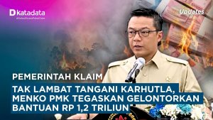 Pemerintah Klaim Tak Lambat Tangani Karhutla, Menko PMK Tegaskan Gelontorkan Bantuan Rp 1,2 Triliun