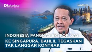 Bahlil ekspor gas ke singapura