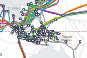 Kabel bawah laut Indonesia dan Singapura