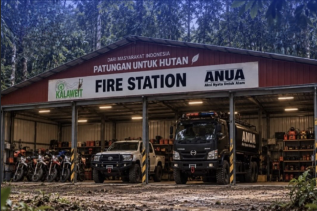 Patungan untuk Hutan Bakal Bangun Stasiun Pemadam Kebakaran Hutan di Kalimantan