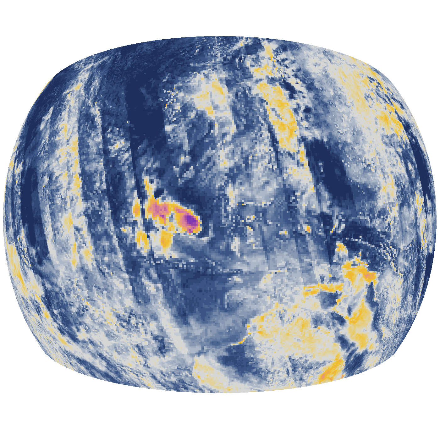 Peta aerosol 13 September 2026