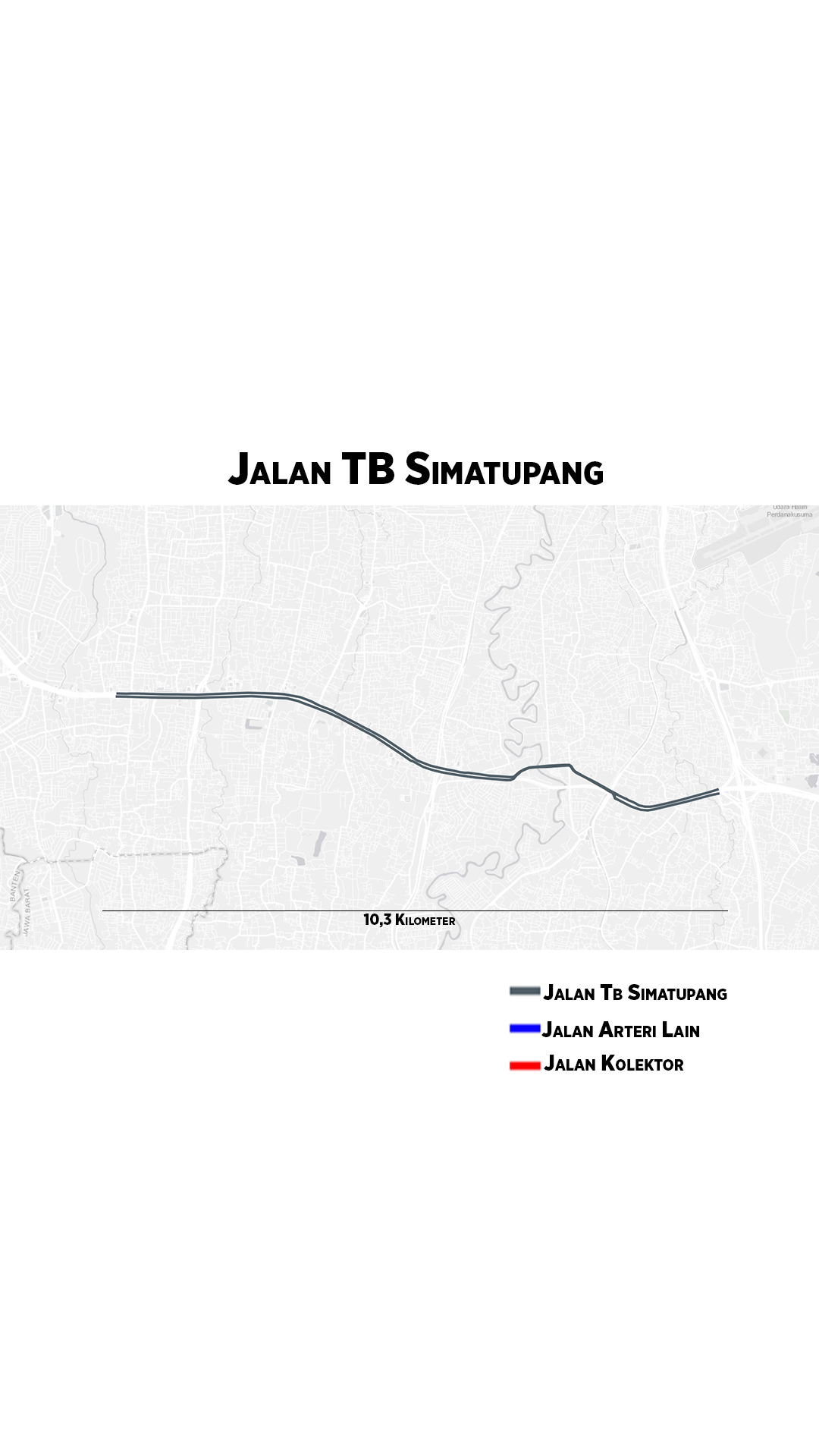 Struktur Jalan TB Simatupang