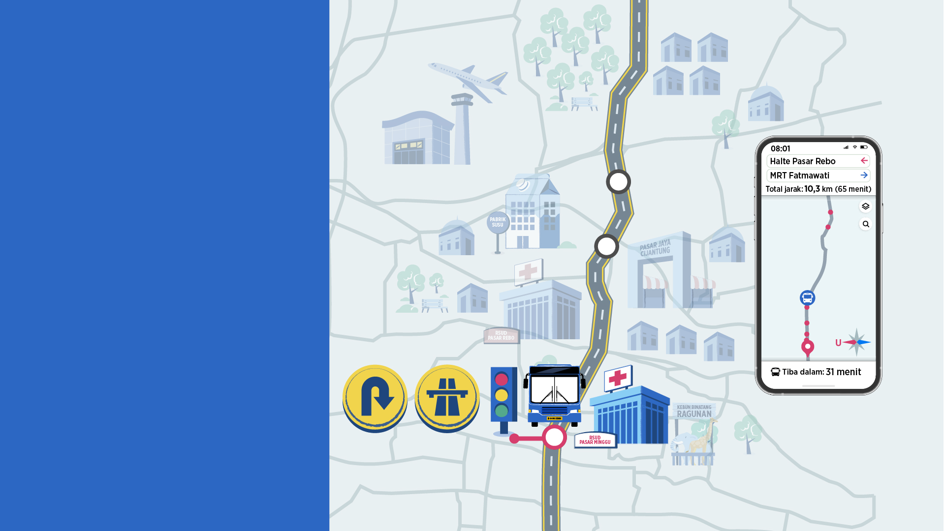 Membuktikkan kemacetan di Jalan TB Simatupang