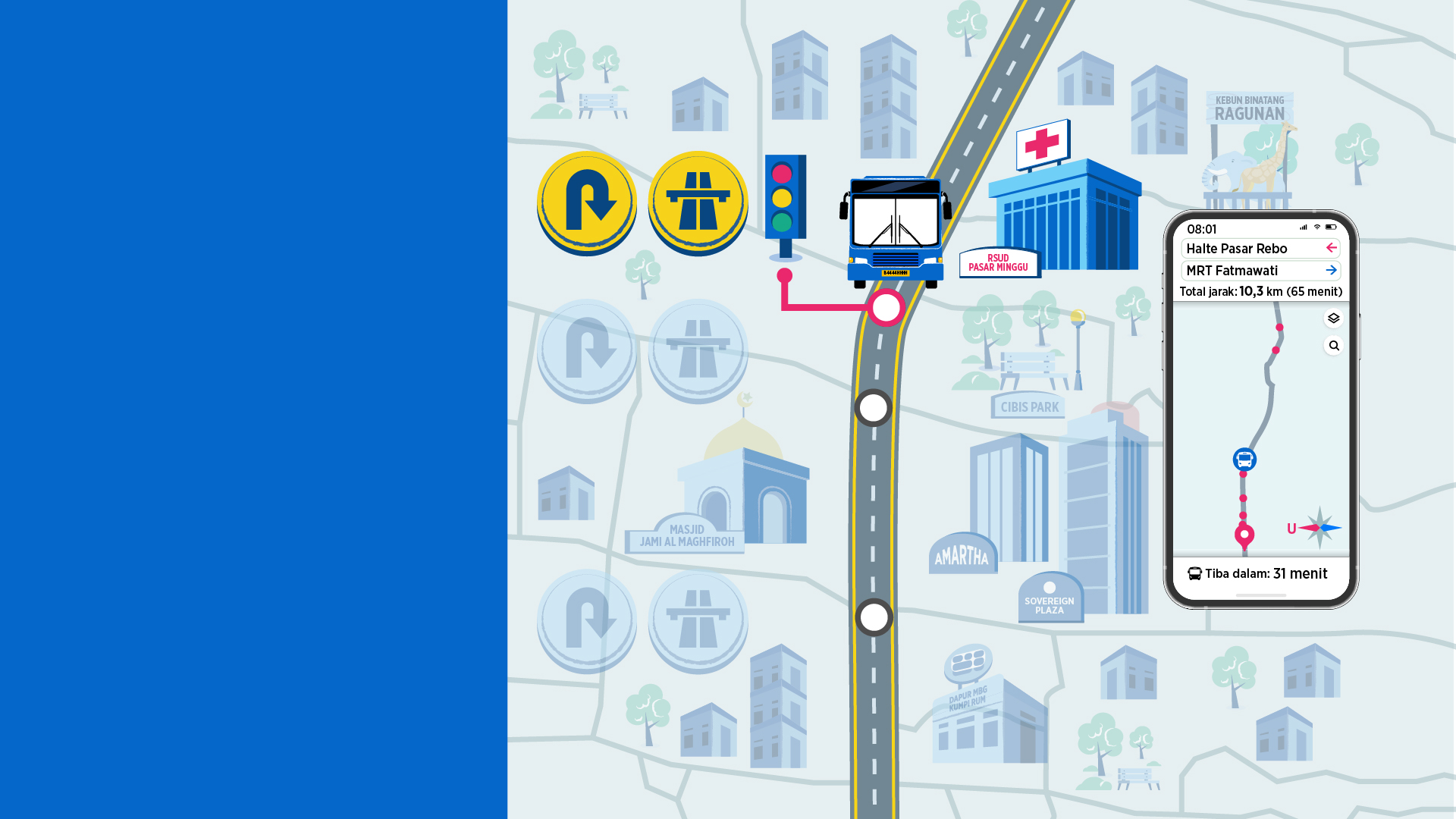 Membuktikkan kemacetan di Jalan TB Simatupang