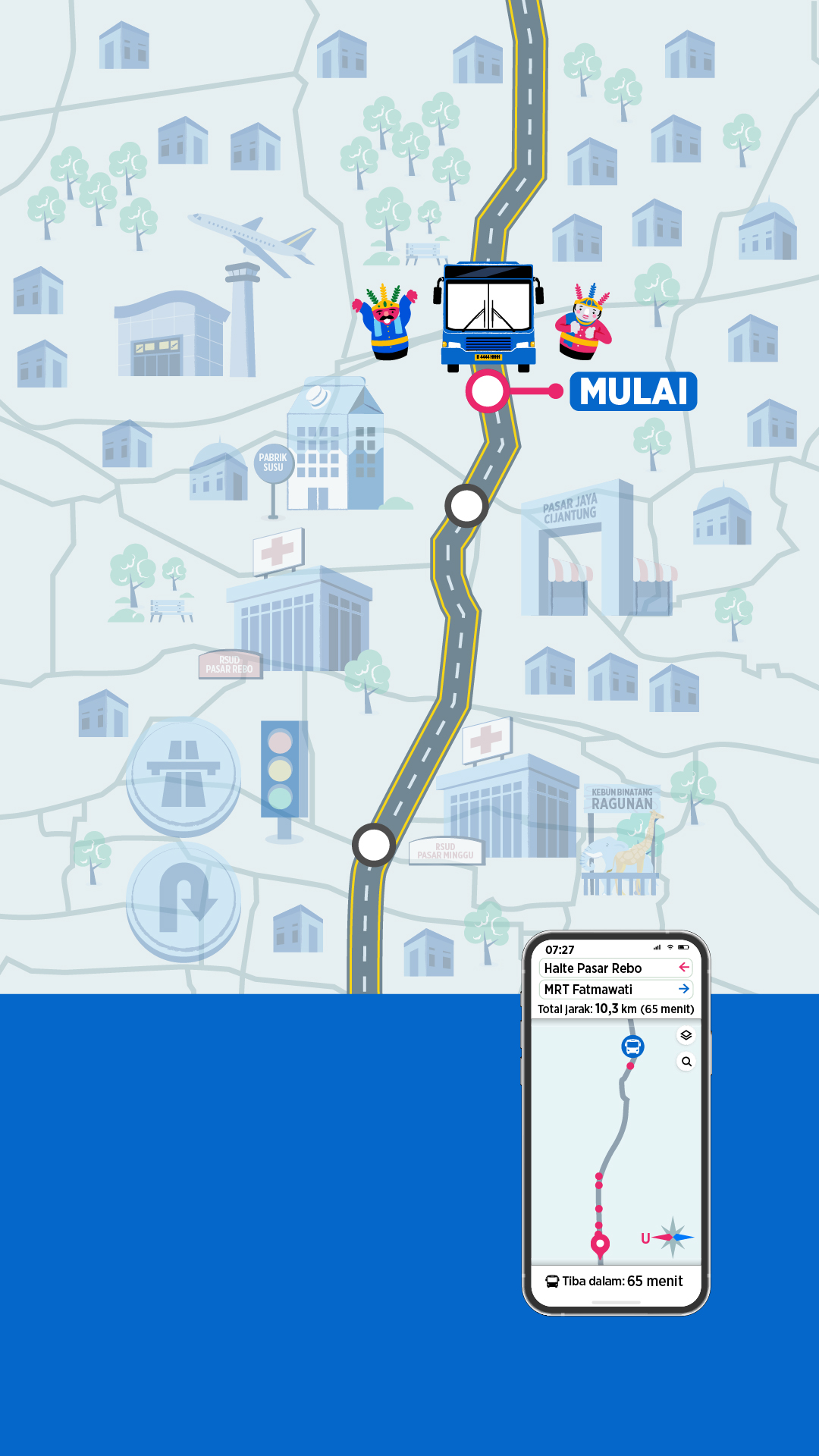 Membuktikkan kemacetan di Jalan TB Simatupang