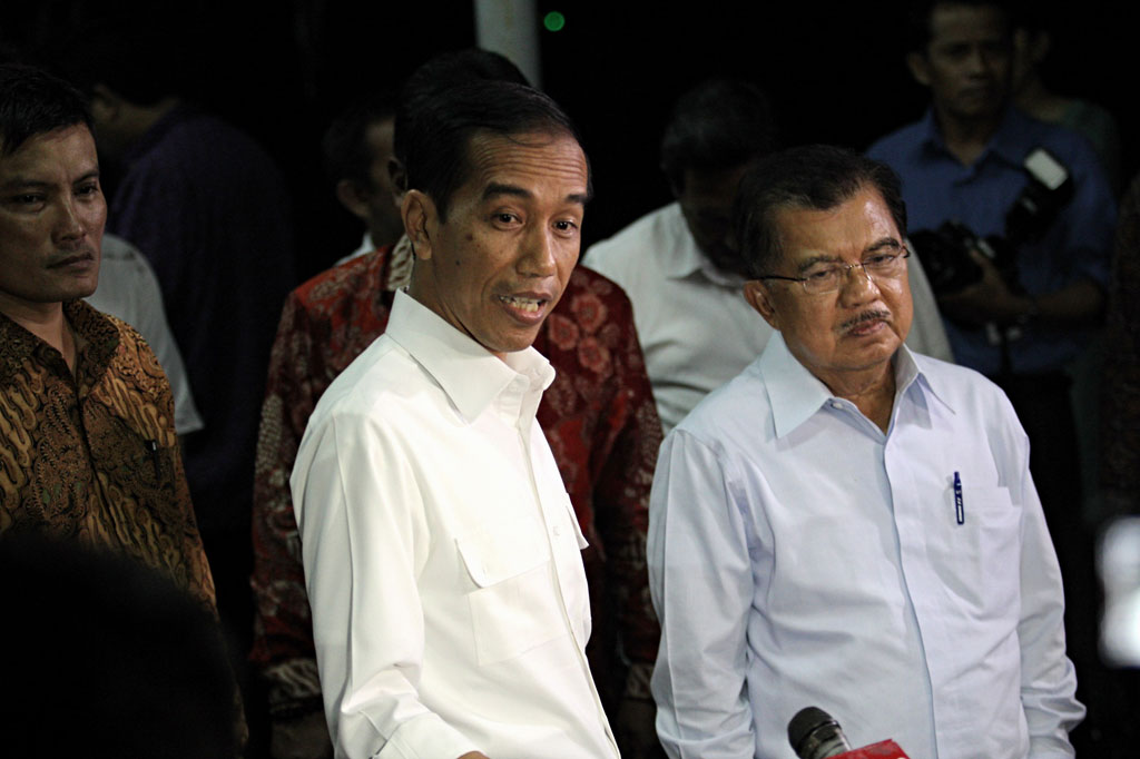 Jokowi & JK KATADATA | Arief Kamaludin